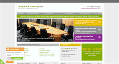 Desktop Screenshot of boardroomfurnituredirect.co.uk